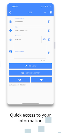 Safypass Pro -Password Manager Screen 2