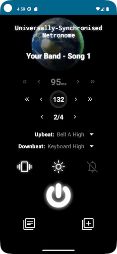 UniversalMetronome Screen 3