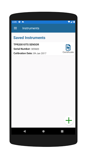 Android application Ellab VMS screenshort