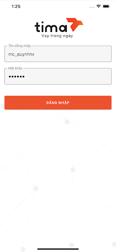 Android application Tima Merchant screenshort