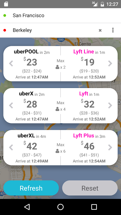 FareWell for Uber and Lyft - 2.0.1 - (Android)
