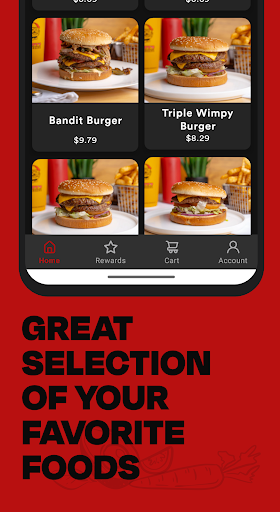 Wimpys Hamburgers Screen 3