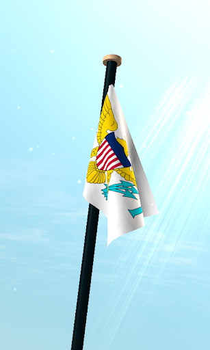 Virgin Islands, US Flag Free Screen 3
