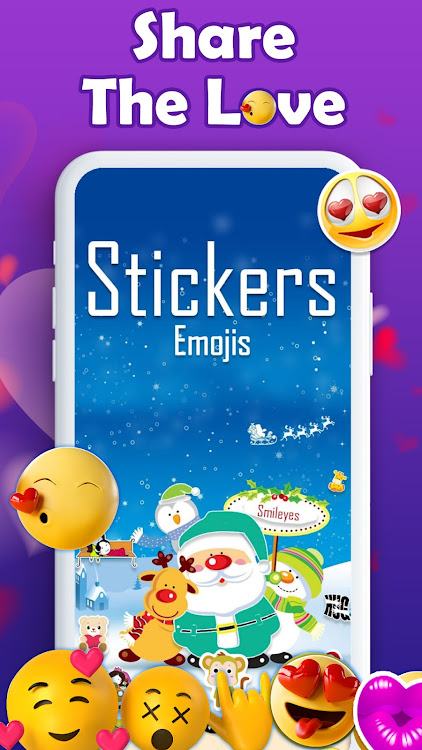 Love Sticker to share - Smiley - 1.11 - (Android)