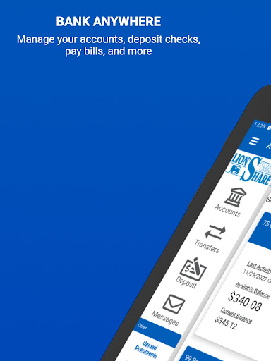 Lions Share FCU Mobile App
