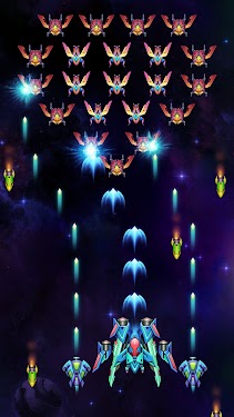 #2. Galaxy Shooter - Space Attack (Android) By: Words Mobile