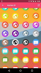 Aurora UI Icon Pack APK (Naka-Patch/Buong) 4