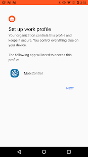 MobiControl | Android Enterprise 15.0.1 Build 1051 Screenshots 2