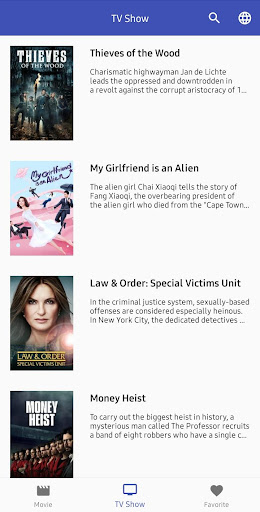 Movie Catalogue Screen 2