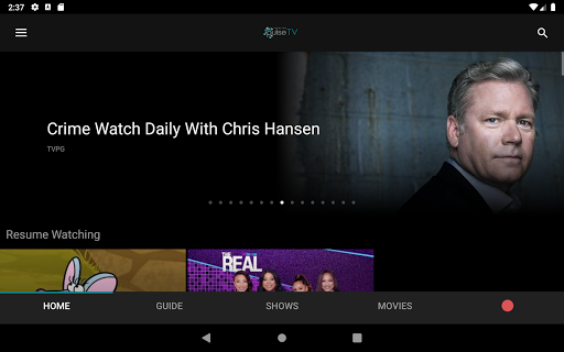 Screenshot of Loveland PulseTV