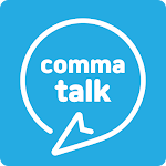 Cover Image of Download Comma Talk - Translation Community Messenger 4.8.7 APK