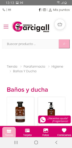 Farmacia Garcigall Screen 3