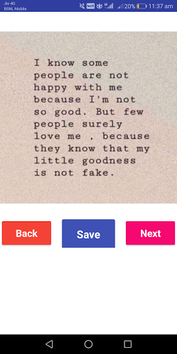 Android application Lonely Depression Quotes screenshort
