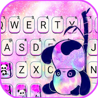 Galaxy Playful Panda Keyboard