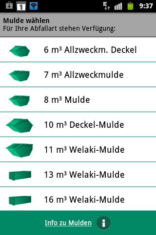 Muldenservice St. Gallen Screen 2