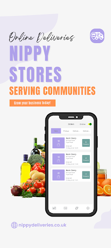 Android application Nippy Stores screenshort