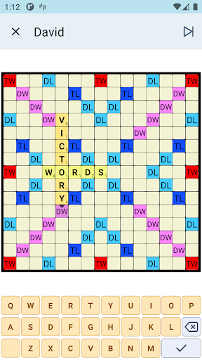 Score Keeper for SCRABBLE Screen 2