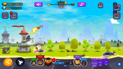 Android application Tower Barrage screenshort