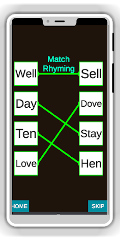 Match rhyming words - Screenshot 4