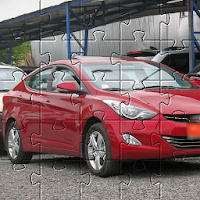 Игры пазлы Hyundai Elantra car
