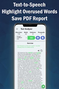 Screenshot ng Text Analyzer Pro
