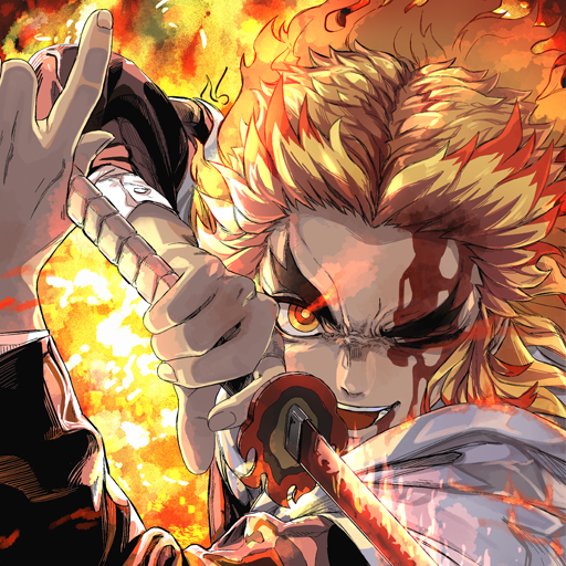 Demon Slayer Kyojuro Rengoku Flame Hashira 5º. Formato 2K baixar