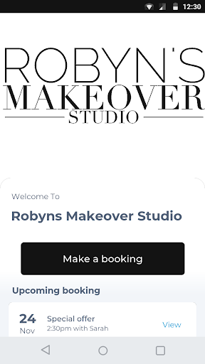 Android application Robyns Makeover Studio screenshort