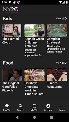 Android application NY2C screenshort