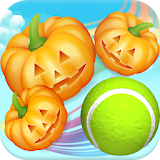 Pumpkin vs Tennis: Halloween icon