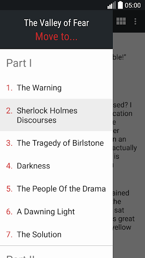 Sherlock Holmes Books Screen 3