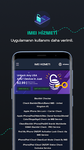 Uygulama önizlemesi