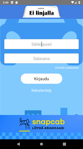 Android application SnapCab screenshort