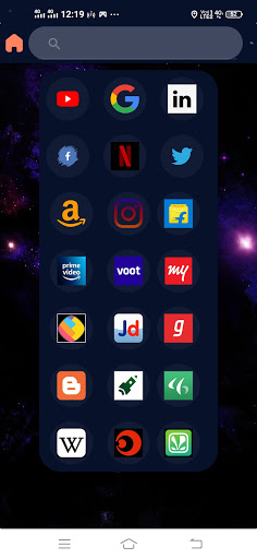 Android application Fast Browser screenshort