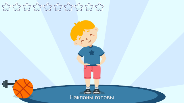 Android application Morning exercises for kids screenshort