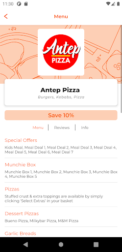 Antep Pizza NE63 Screen 2