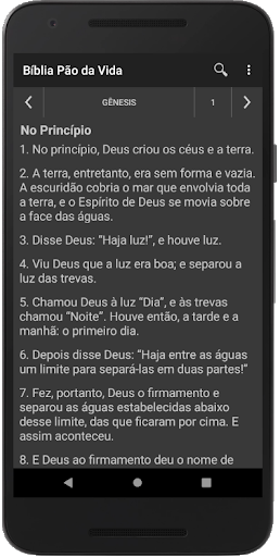 Screenshot of Bíblia King James Atual. - PDV