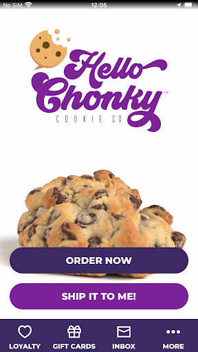 Android application Hello Chonky Cookie Co. screenshort