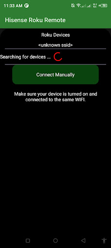 Remote for Hisense-Roku Screen 3