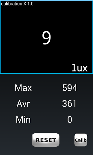 Lux Meter Screen 3