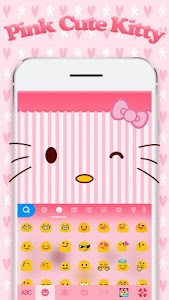 Pink Cute Kitty Theme Unknown