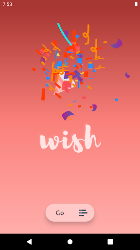 Wish! Screen 2