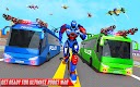 screenshot of Bus Robot Car Game:Robot Game
