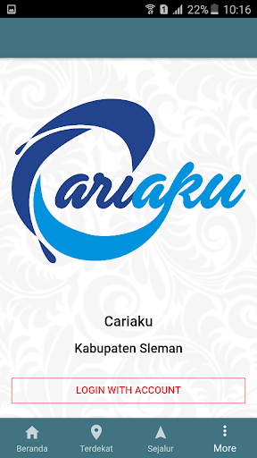 Android application Cariaku Sleman screenshort