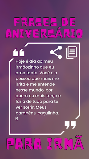 frases de aniversário para mim