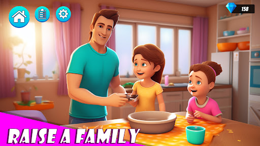 Android application Mother Life MOM Simulator Game screenshort