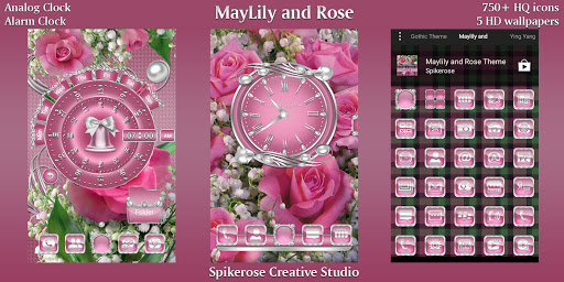 Android application Maylily and Rose theme screenshort