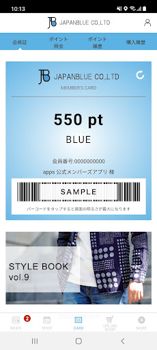 JAPAN BLUE Screen 2