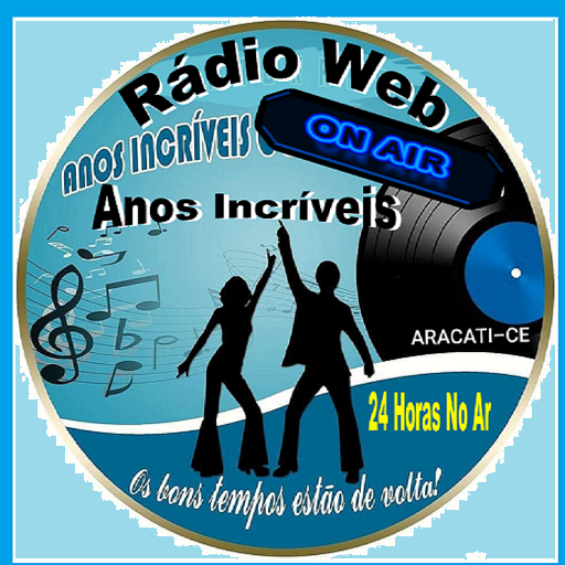 Android application RÁDIO WEB ANOS INCRÍVEIS screenshort
