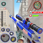Cover Image of Télécharger Police Sniper Gun Tir 3D  APK
