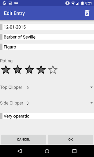 Haircut Tracker Screenshot 3 - AppWisp.com